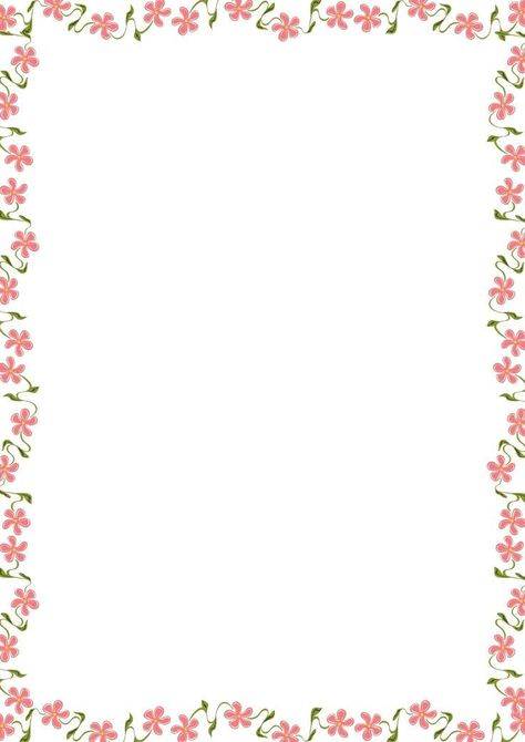 Vibrant, minimalist floral. #Border_For_Portfolio_Aesthetic #Plain_Background_With_Borders #Pink_Boarder_Aesthetic #Pink_Flower_Border_Design Simple Border Line Design, Flower Border Aesthetic, Pink Boarder Aesthetic, Pink Flower Border Design, Border Design A4 Size, Pink Border Design Aesthetic, Border Background Frames Aesthetic, A4 Border Design Aesthetic, Minimal Border Design