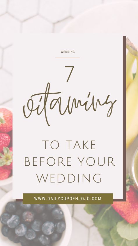 7 Supplements And Vitamins To Take Before Your Wedding » Daily Cup of JoJo Bridal Skincare, Skincare Routine Natural, Wedding Skincare Routine, Long Luscious Hair, Wedding Skin, Wedding Skincare, Glow Skincare, Natural Skin Care Products, Vitamins And Supplements