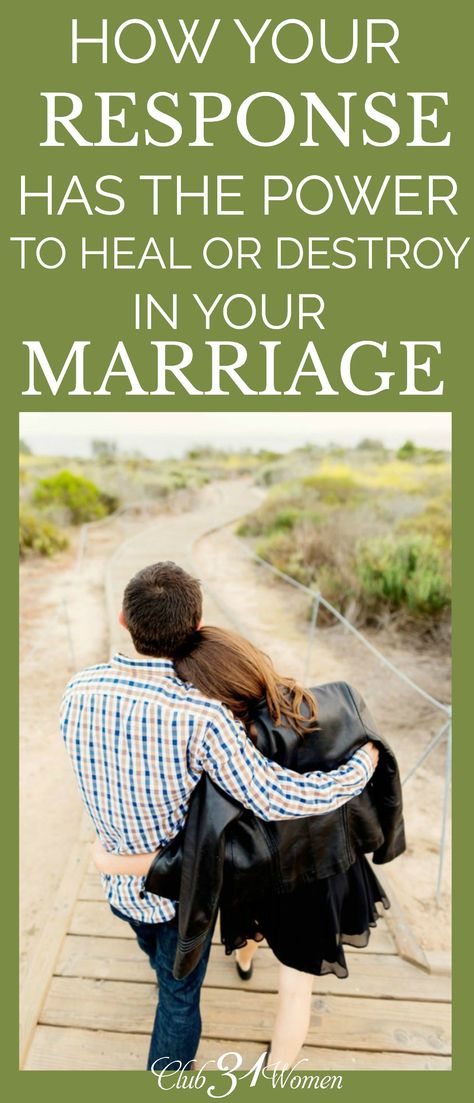 Do you tend to respond to your spouse in a reactive, angry manner when a disagreement arises? Learn how your response has the power to heal or destroy. God Centered Marriage, Christ Centered Marriage, Family Relations, Marriage Prayer, Ministry Ideas, Marriage Problems, Dear Future Husband, Christian Marriage, Marriage Relationship