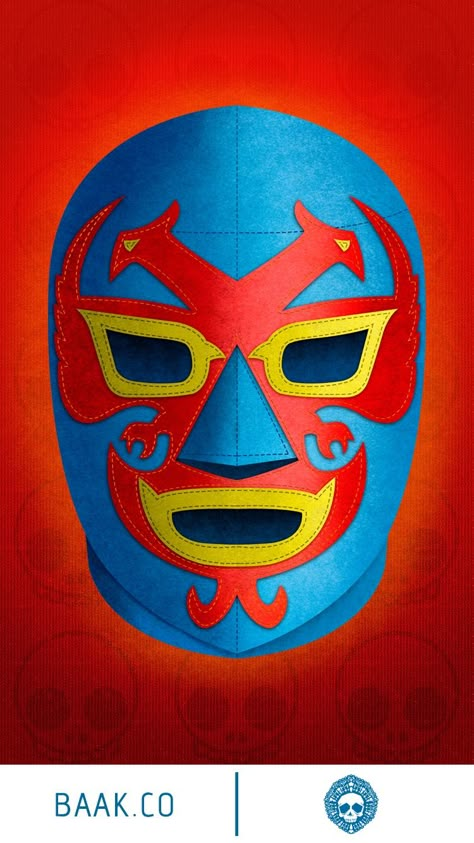 Luchador Mask Art, Luchador Art, Wrestling Masks, Pic Nice, Mexican Folklore, Mexican Wrestler, Mexican Wrestling, Blue Demon, Mexican Heritage