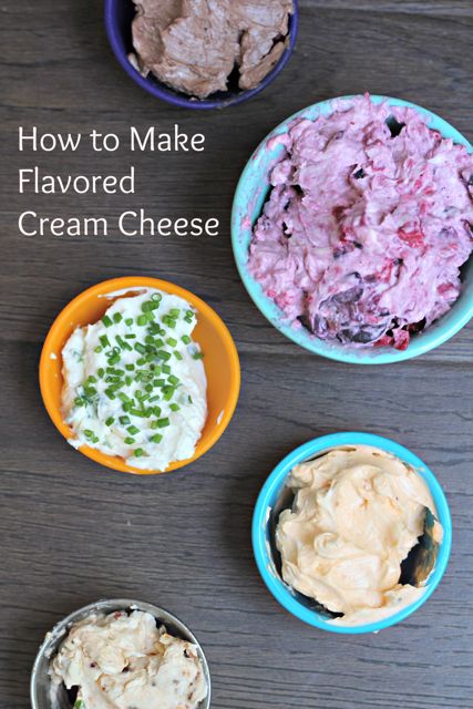 How to Make Flavored Cream Cheese Homemade Cream Cheese Recipe, Berry Cream Cheese, Flavored Cream Cheese, Cream Cheese Homemade, Cream Cheese Spread Recipes, Flavored Cream Cheeses, Cheese Spread Recipes, Homemade Cream Cheese, Cheese Homemade