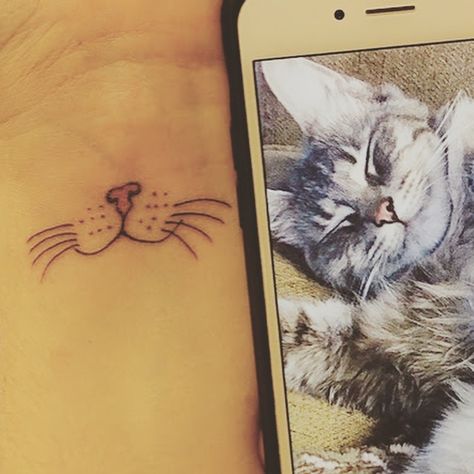 Fifi wrist tattoo, cat tattoo, whiskers, nose Cat Whisker Tattoo, Cat Ears And Whiskers Tattoo, Cat Whiskers Tattoo, Kitty Whiskers Tattoo, Whiskers Tattoo, Cat Wrist Tattoos For Women, Cat Nose Tattoo, Within Tattoo, Cat Nose And Whiskers Tattoo