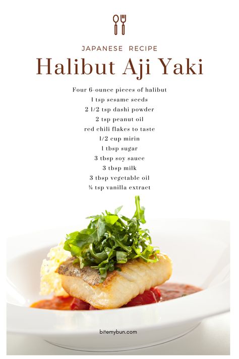 Japanese Halibut Recipe, Halibut Asian Style, Gindara Fish Recipe, Japanese Fish Recipes Dishes, Japanese Fish Recipe, Grilled Halibut Recipes, Smoked Halibut, Robata Grill, Chef Plating