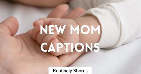 All the best new mom captions for Instagram that are funny, cute, clever and inspiring to go with your next great photo. Mommy Instagram Captions, Mom Captions Instagram, Mom Captions For Instagram, Mom Captions, Baby Captions, Captions For Instagram, Future Mom, Drink Milk, Tiny Humans