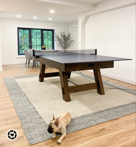 Game room 
Ping pong table 
Air hockey table Convertable Air Hockey Table, Ping Pong Air Hockey Table, Modern Ping Pong Table, Wood Ping Pong Table, Basement Ping Pong Table, Diy Air Hockey Table, Airhockey Table, Ping Pong Table Room, Board Game Room