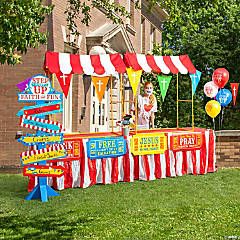 School Carnival Decorations, Carnival Vbs, Carnival Birthday Theme, Balloons Wall, Carnival Party Decorations, Circus Birthday Party Theme, Carnival Birthday Party Theme, Carnival Decorations, School Carnival