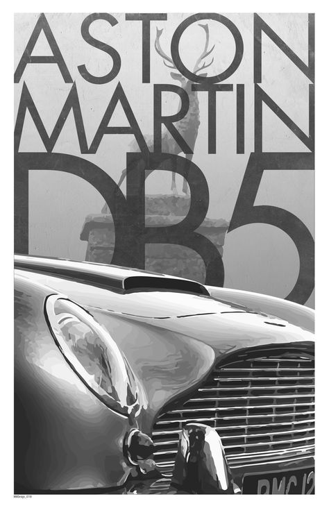 January project: Aston Martin DB5 poster Aston Martin Poster, Aston Martin Db5, Gel Press, Advertising Poster, Cover Pages, Aston Martin, Cars, Quick Saves, Design