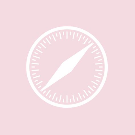 pink white black pastel aesthetic app icon logo cover ios14 apple iphone phone homescreen wallpaper widget blackandpink whiteandpink pinkandwhite pastelpink babypink safari Safari Aesthetic Logo, Pastel Pink Safari Icon, Pastel Safari Icon, Pink Text Message Icon, Safari Logo Aesthetic, App Icon Safari Pink, Safari Aesthetic Icon, Peach Homescreen, Safari App Icon Aesthetic