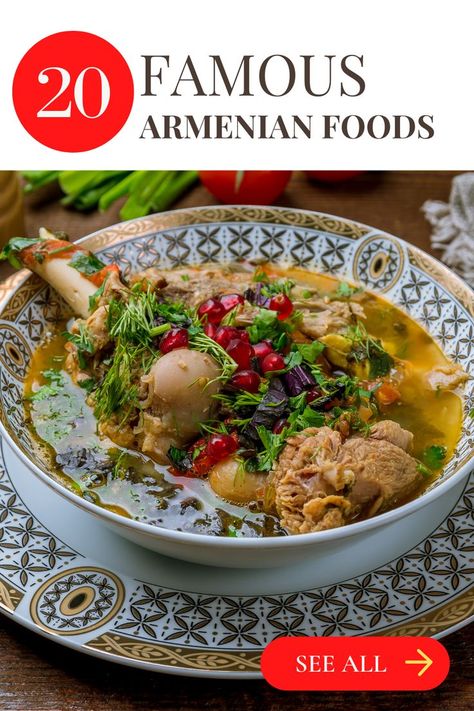 Armenian Soup Recipes, Armenian Dinner Recipes, Armenian Recipes Dishes, Armenian Vegetarian Recipes, Armenian Food Traditional, Armenian Food Recipes, Armenia Food, Armenian Christmas, Ancient Food