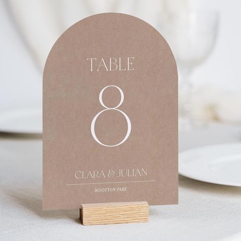 Table numbers - Wedding - Beige / Yellow -  / Floral / Bohemian - Watercolour - Adriana Wedding Website Inspiration, Wooden Card Holder, Christmas Gift Tags Personalized, Wood Card, Winter Wedding Invitations, Handmade Wedding Invitations, Cheap Wedding Invitations, Wooden Cards, Wedding Tags