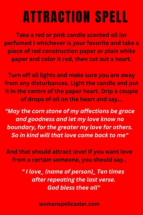 Are you tired of feeling unlucky in love? Take control and cast a love spell chant to attract the right partner for you. These powerful chants have been used for centuries to manifest love and deepen existing relationships. Whether you're looking for passion, commitment, or just a little extra romance in your life, try out these love spell chants and watch the magic happen! Don't let this opportunity pass you by - start casting today! Love Spell Chants That Work Fast, Love Spells For Specific Person Chant, Easy Love Spells For Beginners, Break Up Spells That Work Fast, Spell To Break Up A Relationship, Love Spells That Work Immediately Chant, Love Binding Spells That Work, Love Spells That Work Fast, Strong Love Spells That Work