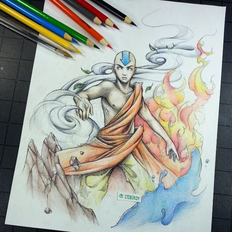 Artist: Itsbirdy | Avatar: The Last Airbender Avatar Manga, Avatar Ang, Genos Wallpaper, Avatar Series, Taylor Smith, Avatar The Last Airbender Art, Team Avatar, Avatar Airbender, Avatar Aang