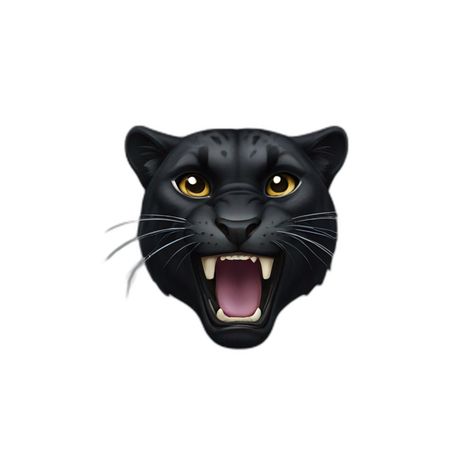 AI emoji generated from the prompt: Black panther roar emoji Genmoji Ideas, Ios18 Emoji, Ios Stickers, Black Emojis, Apple Emoji, Ios Emojis, Emojis Iphone, Apple Emojis, Black Emoji