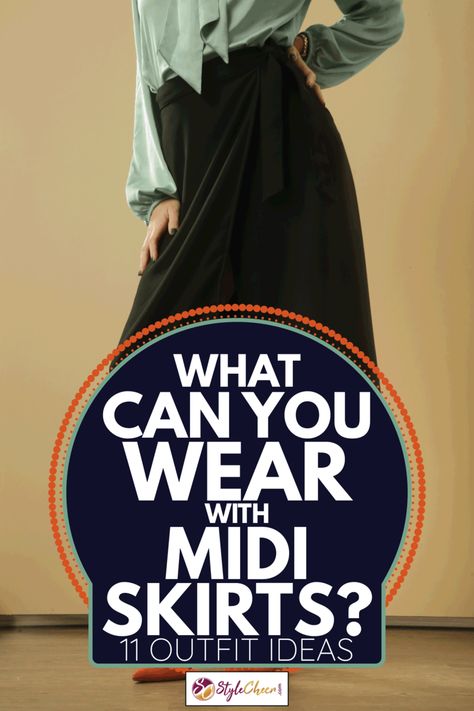 Midi Skirt Outfit Ideas: Black A-Line Skirt on Model Style Black Midi Skirt, What To Wear With A Midi Skirt, Flowy Midi Skirt With Lining, Skirt Midi Outfit, Midi Skirt Casual Outfit, Casual Midi-length Dress With Flowy Skirt, How To Wear Midi Skirt, A Line Midi Skirt Outfit, Casual Flowy Ankle-length Skirt