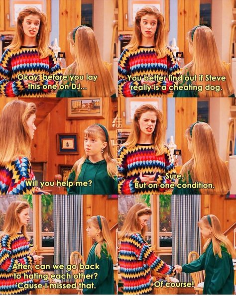 Stephanie Tanner Full House, Full House Memes, Full House Funny, Stephanie Tanner, Uncle Jesse, House Funny, Young Sheldon, Fuller House, Desi Humor