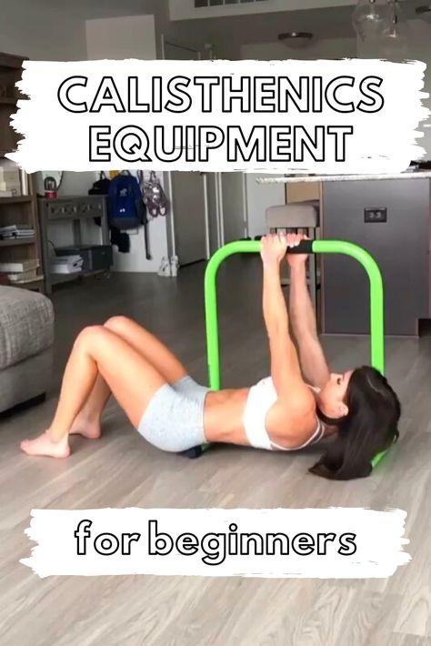 Beginner Calisthenics Women, Full Body Calisthenics Workout, Calisthenics Women, Calisthenics Workouts, Calisthenics Workout For Beginners, Calisthenics Equipment, Fat Burning Workout Routine, Bar Workout, Calisthenics Workout