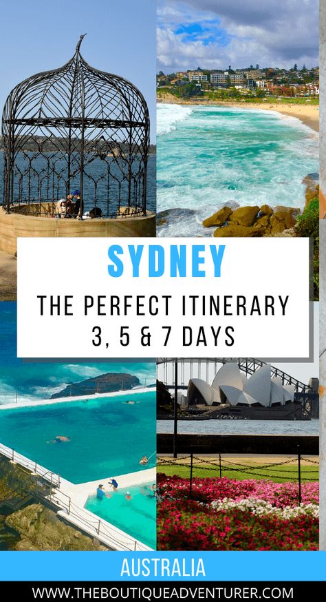 If you’re planning a trip to Sydney Australia, I am going to give you a full list of things to do in Sydney including Sydney day trips. I will then say which of these I would do and when if you are looking for a 3 day Sydney Itinerary. Next up I will add in 2 more days of what to do in Sydney for a 5 day Sydney Itinerary. And then, of course, another 2 days for a Sydney Itinerary 7 days. Hopefully, that should give you everything you need for your perfect itinerary for Sydney! #... 5 Days In Sydney, 2 Days In Sydney Australia, Sydney Day Trips, Sydney Australia Itinerary, Australia Itinerary 10 Days, Sydney Australia Vacation, Sydney Itinerary, Sydney Trip, Sydney Travel Guide