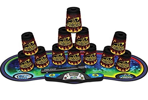 Speed Stacks Competitor  Black Flame Sport Stacking  Cup Stacking * You can get additional details at the image link.Note:It is affiliate link to Amazon. Cup Stacking, Stacking Cups, Stack Game, Sports Games For Kids, Black Flame, Kids Store, Top 50, Toy Store, Dog Harness