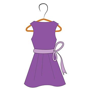 Dress On Hanger, Female Elegance, Shopping Vector, Purple Vector, Beauty Vector, Vector Clothes, Shop Vector, Wedding Dress Illustrations, Clothing Png