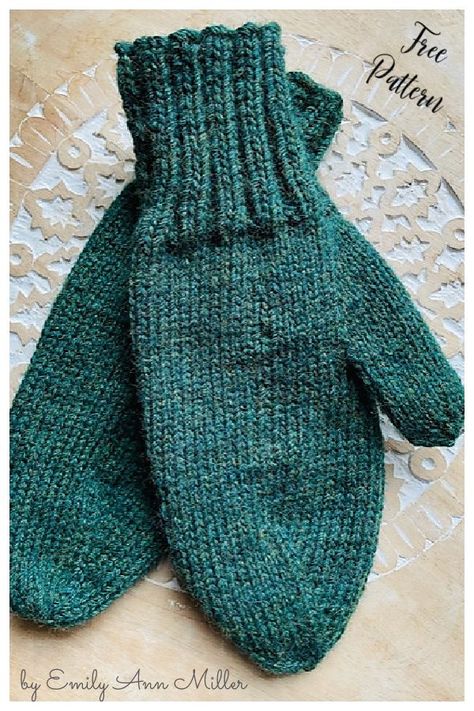 Mom's Mitts Free Knitting Pattern Knitting Pattern For Mittens, Free Easy Knitted Mitten Patterns, 4 Needle Mittens Free Knitting, Simple Mitten Knitting Pattern, Knit Mittens Free Pattern, Worsted Weight Mittens Pattern Free, Trigger Mittens Pattern Free Knitting, Mittens Knitted On 2 Needles, Patio Oasis