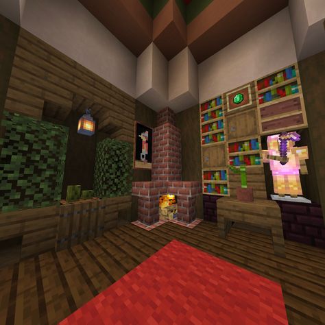 Minecraft Small Fireplace Ideas, Minecraft Fireplace Ideas Cottage, Minecraft Cottage Fireplace, Fireplace Design Minecraft, Mc Fireplace, Corner Fireplace Minecraft, Minecraft Small Fireplace, Minecraft Fireplace Ideas, Fireplace Minecraft