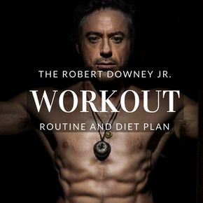 Robert Downey Jr. Workout Superhero Workouts, Fitness Body Men, Lower Abs Workout Men, Diet Plan For Men, Superhero Jacked, Celebrity Workout Routine, Celebrity Workouts, Superman Workout, Lazy Girl Workout