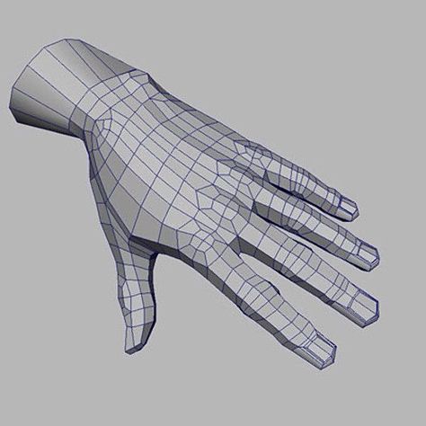 Y Good Topology, Hand Topology, Hand Modelling, Character Topology, 3d Rigging, Rigging Animation, Hand Modeling, Range Murata, 3d Topology