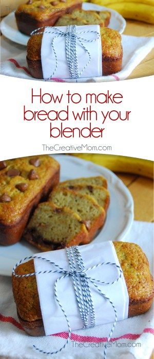 Blender Bread Recipes, Blender Bread, Blendtec Blender, Blender Recipe, Make Smoothies, Make Bread, Creative Mom, Blender Recipes, A New World