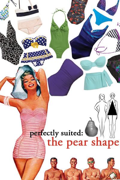 Pear shape Pear Shape Fashion, Waterfront Condo, Pear Shapes, Pear Shaped Women, Pear Body, Blue Swimwear, Pear Body Shape, Body Fashion, Fashion For Petite Women