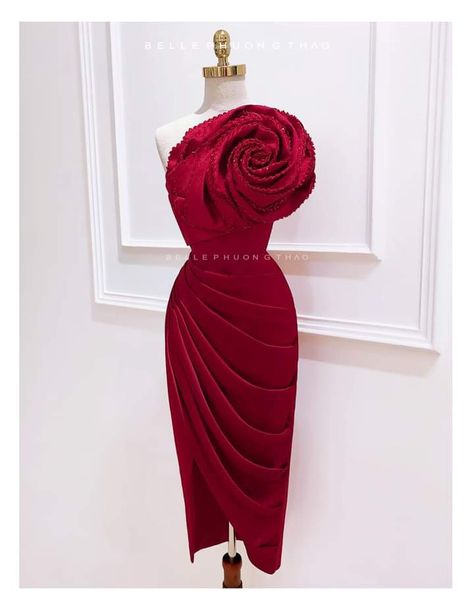 Dinner Dresses Classy Elegant, Dinner Dresses Classy Elegant Short, 3d Rose Dress, Dresses Classy Elegant, Draping Dress, Dinner Dresses, Chic Dress Classy, Draping Fashion, Dinner Dress Classy