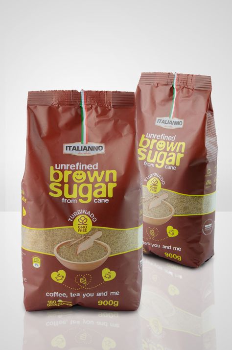 Check out this @Behance project: "Italianno Brown Sugar" https://www.behance.net/gallery/42676761/Italianno-Brown-Sugar Brown Packaging Design, Jaggery Packaging, Sugar Packaging Design, Fresh Food Packaging, Bakery Packaging Design, Sugar Packaging, Glass Shelves Decor, Tiny Cooking, Food Stock