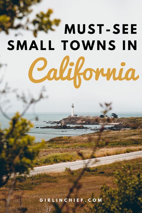 California Must See Places, Small Town In California, Places To Visit In Southern California, Travel Destinations Usa, Small Towns In California, California Tourist Attractions, Solo Trips, Trip To California, California Towns