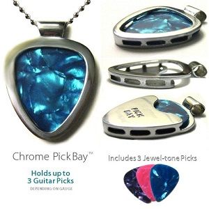 Guitar Pick Holder, Guitarist Gifts, Gem Tones, Guitar Pick Necklace, Types Of Jewelry, Guitar Acoustic, Pick Holder, Steel Guitar, Musician Gifts