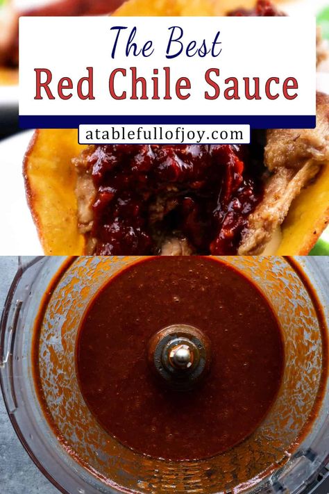 Red Chile Sauce Recipe, New Mexico Red Chile, Red Chilli Sauce, Mexico Recipes, Red Sauce Recipe, Red Chile Sauce, Red Chili Sauce, Mexican Sauce, Cilantro Lime Sauce