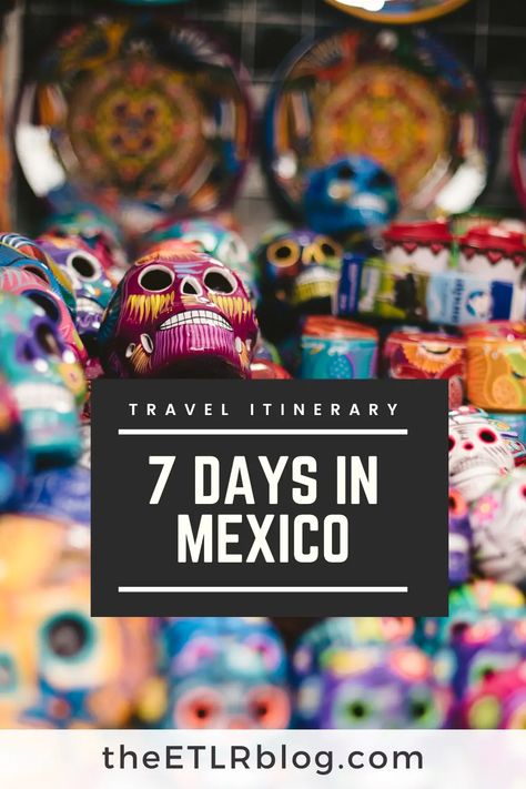 7 Epic Days in Mexico | Travel Itinerary and Guide Mexico Travel Itinerary, Vacation Destinations Couples, Mexico Travel Outfit, Mexico Itinerary, Latin America Travel, Oaxaca City, Mexico Travel Guides, Travel Reading, Travel Pins