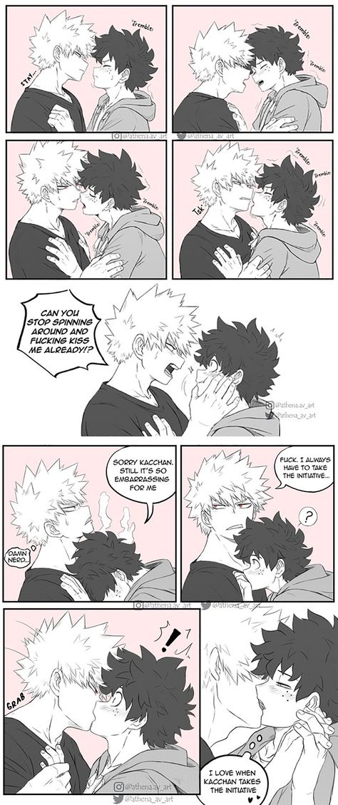 Bakugou X Midoriya Comic, Deku X Kacchan X All Might, Bakudeku Top Izuku, Deku Top X Kacchan, Bakugo And Deku Ship, Baku Go X Deku, Dkbk Bottom Bakugou Spicy, Bnha Omegaverse Bakudeku, Piensalo Bkdk