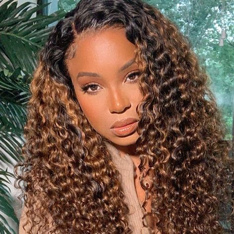 Affordable Human Hair Wigs, Balayage Brown, Curly Human Hair Wigs, Curly Lace Wig, Honey Blonde Highlights, 100 Human Hair Wigs, Curly Human Hair Wig, Curly Lace Front Wigs, Remy Hair Extensions