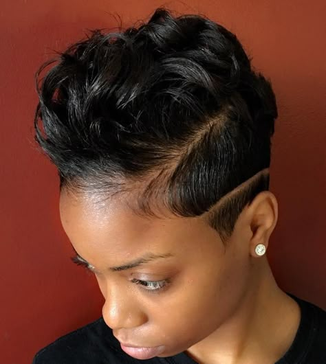 African American Hairstyles For Short Hair Short Hair Styles African American, Haircuts 2024, Black Women Short Hairstyles, Short Hair Black, American Hairstyles, Mohawk Hairstyles, Short Black Hairstyles, Penteado Cabelo Curto, Black Hairstyles