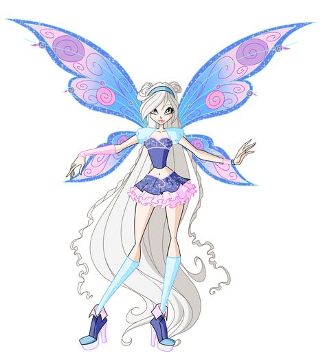 Deniz Believix Design Concept by Other-Fairies on DeviantArt Klub Winx, Bloom Winx Club, Fairy Artwork, Beautiful Dragon, Fairy Costume, Anime Oc, Anime Angel, Orzo, Dark Anime