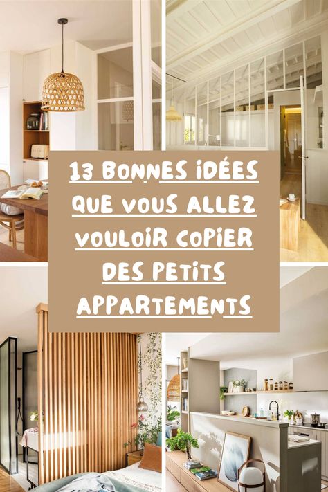 13 Bonnes Idées Que Vous Allez Vouloir Copier Des Petits Appartements

Un treillis en bois, une enceinte pour intégrer la terrasse, une paroi vitrée qui multiplie la lumière, un mini bar pour le petit-déjeuner... Nous avons rassemblé 12 idées pour tirer le meilleur parti de l'espace dans un petit appartement.

Si vous envisagez de rénover votre petit appartement, ne manquez pas ces 12 solutions avec lesquelles vous pourrez multiplier ses compteurs et sa lumière. Decoration Studio, Home Ideas Decoration, Inspiration Deco, Deco House, Deco Salon, Business Planning, How To Plan, Home Decor, Design