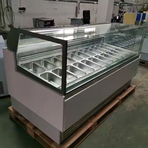 22 Kinds Taste Ice Cream Display Freezer - Buy Ice Cream Display Cabinet,Ice Cream Display Freezer,Ice Cream Showcase Product on Alibaba.com Ice Cream Freezer, Ice Cream Shop, Retail Shop, Stainless Steel Frame, Display Cabinet, Countertops, Cool Style, Ice Cream, Cream