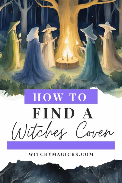 Unlock the power of sisterhood and spiritual kinship by discovering how to join a witches coven! Our guide walks you through the process of connecting with magical communities, understanding coven dynamics, and finding your place within a sacred circle. Are you ready to embrace the magic of collective witchcraft? Join us on this enchanting quest! #WitchesCoven #Sisterhood #MagicalCommunity #CovenLife Covens Witches, Witches Coven, Spells That Actually Work, Interpersonal Conflict, Witch Coven, Green Witchcraft, Sacred Circle, Witch Craft, Magic Symbols