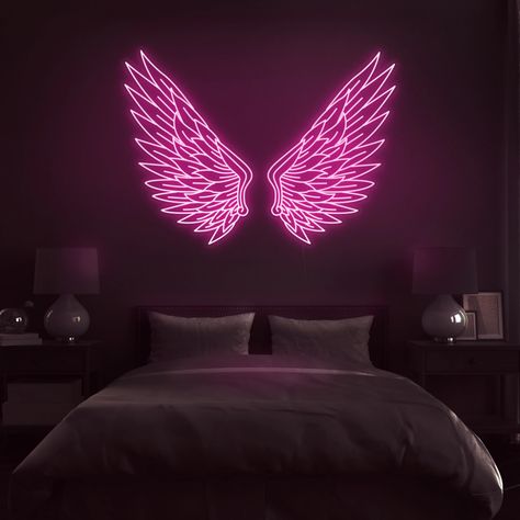 'Angel Wings' Neon Sign