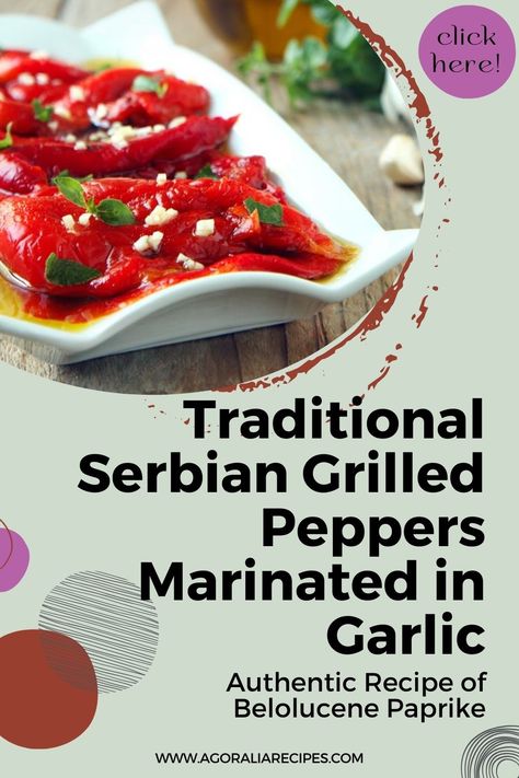 Discover the essence of Serbian cuisine through its iconic flavors! From creamy milk derivatives to savory meats, and the vibrant essence of red peppers, each dish tells a story of tradition and taste. Experience the richness of grilled, stuffed, or preserved red peppers paired with aromatic garlic in Belolucene Paprike. Indulge in the culinary heritage of Serbia! 🇷🇸🍴 #SerbianCuisine #RedPeppers #TraditionalFlavors Grilled Red Peppers, Serbian Cuisine, Instant Pot Chinese Recipes, Paprika Recipes, Serbian Food, Grilled Peppers, Seasonal Cooking, Serbian Recipes, Roasted Meat