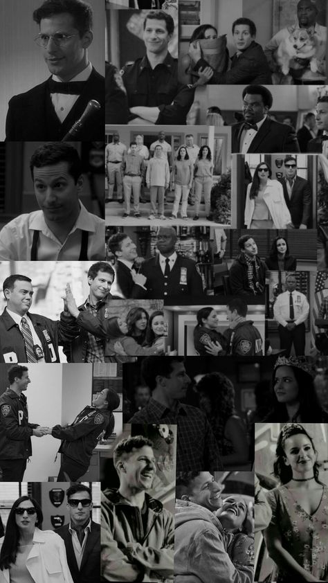 Jake And Amy Aesthetic, Jake And Amy Wallpaper, Jake Peralta Wallpaper, B99 Wallpaper, Wedding Black And White, Jake And Amy, Wedding Wallpaper, Friends Sketch, Wallpaper Black And White