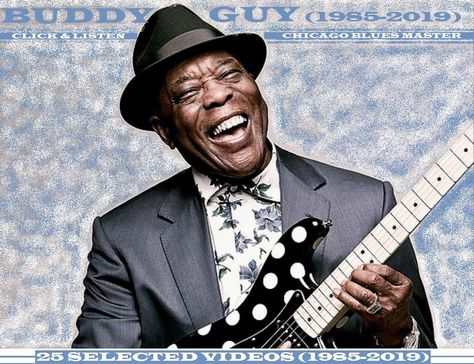 #127 : BUDDY GUY (1985-2019) - CLICK & LISTEN 25 VIDEOS PLAYLIST Junior Wells, Buddy Guy, Music Instagram, Mark Knopfler, Ray Vaughan, Blues Festival, Jeff Beck, Stevie Ray Vaughan, Stevie Ray