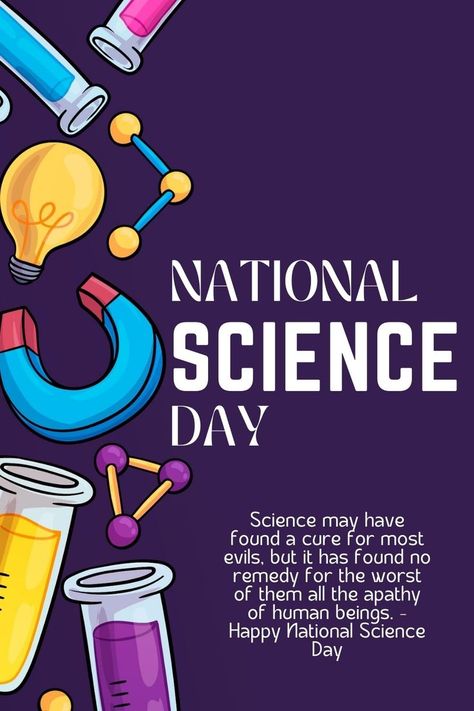 National Science Day !!!! Science Exhibition Poster Design, Science Day Poster Design, Happy Science Day, National Science Day Poster, Troom Troom, Earth Day Drawing, National Science Day, Science Text, Science Day