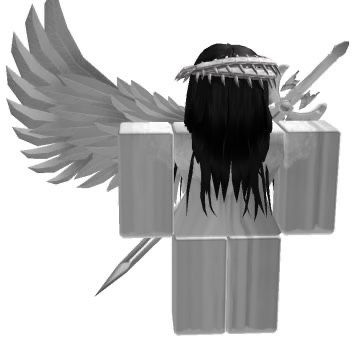 Roblox Yabujin, R6 Avatars, Angelic Aesthetic, Goth Fits, Roblox Emo Outfits, Roblox Skins, Weeping Angel, Roblox Guy, Angel Outfit