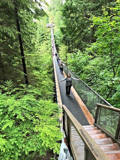 Capilano Suspension Bridge Park | Vancouver | Canada Vancouver Chinatown, Vancouver Bridge, Lynn Canyon, Vancouver Travel Guide, Fly Air, Capilano Suspension Bridge, Blackshale Suspension Bridge, Visit Vancouver, Vancouver Travel