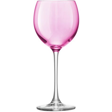 Set of Four LSA Polka Wine Glasses (290 CNY) found on Polyvore Pink Bathrooms, Hand Blown Wine Glasses, Handblown Glassware, Colored Wine Glasses, Glass Drinkware, Pink Bike, Pink Things, Desktop Wallpaper Pattern, Pink Sofa